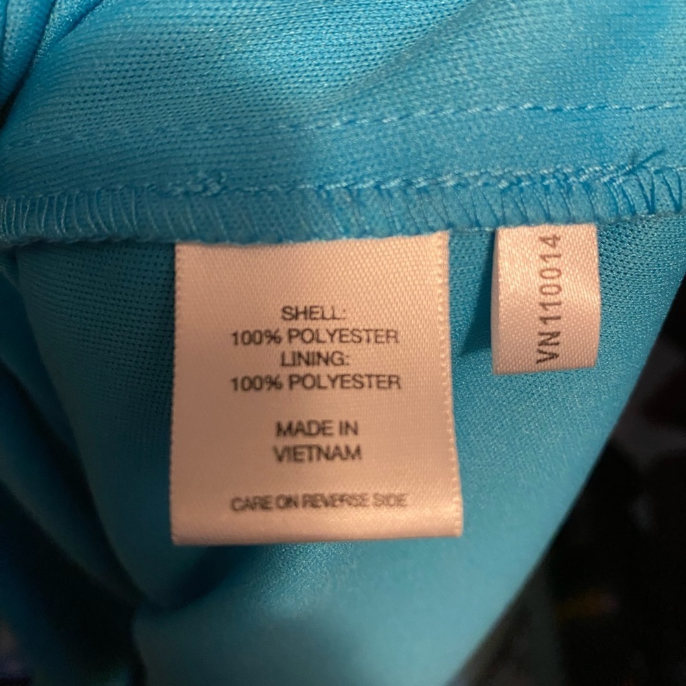 Blue Sleeveless New York and Company Dress - Picture 9 of 11